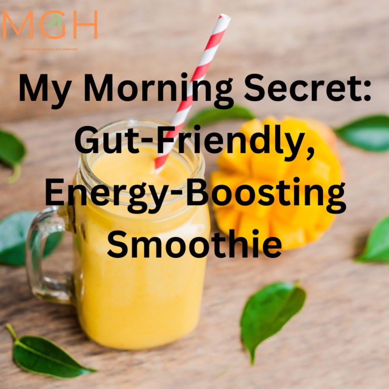 Gut-Friendly energy boosting smoothie
