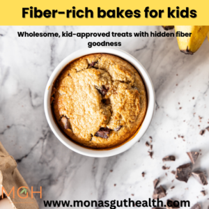 Fiber-rich muffin