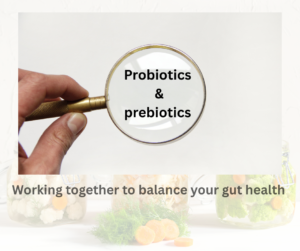 Fermented foods with prebiotics